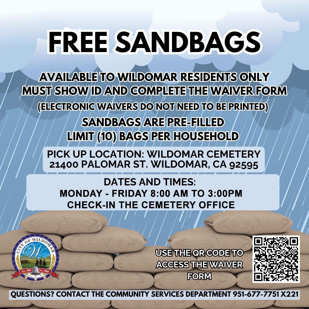 SANDBAG FLYER 2025 - MARCH