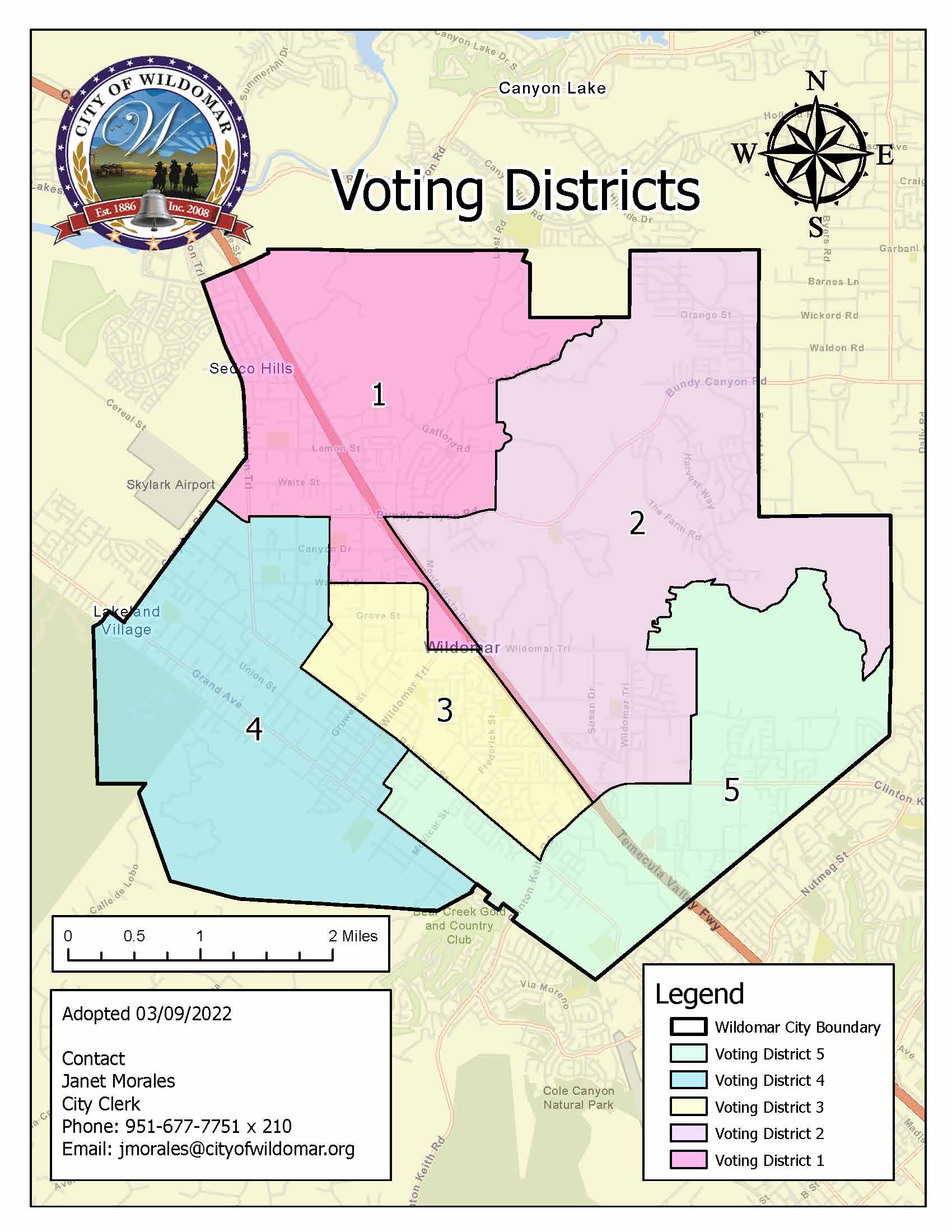 Voting Districts Layout (PDF)