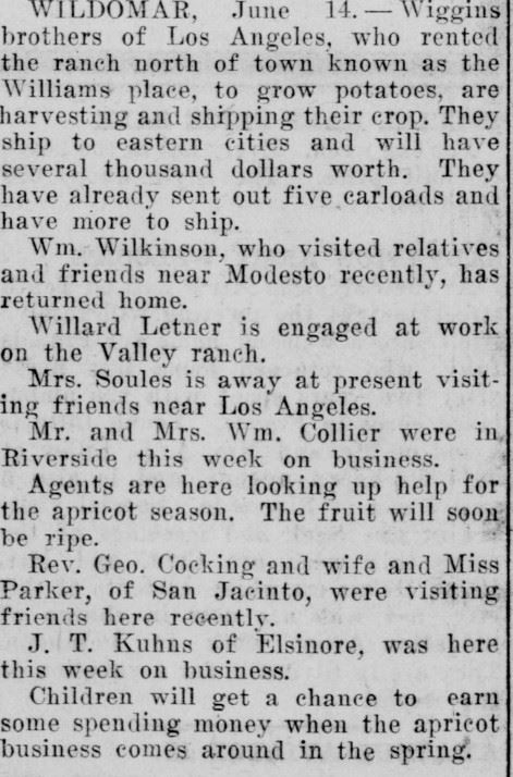 Article from June 14, 1919