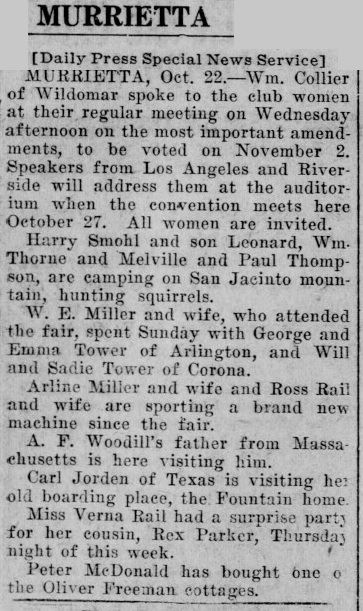 Article from October 22, 1920